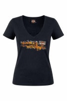 HARLEY DAVIDSON GRAPHIC TEE VINTAGE ΜΑΥΡΟ ΓΥΝΑΙΚΕΙΟ PRE OWNED S