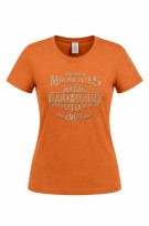 HARLEY DAVIDSON GRAPHIC TEE VINTAGE ORANGE ΓΥΝΑΙΚΕΙΟ PRE OWNED M