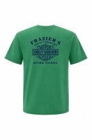 HARLEY DAVIDSON GRAPHIC TEE VINTAGE VERDE UOMO PRE OWNED L