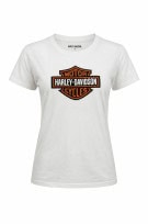 HARLEY DAVIDSON GRAPHIC TEE WHITE ΓΥΝΑΙΚΕΙΟ PRE OWNED M