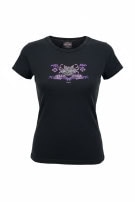 HARLEY DAVIDSON ΓΥΝΑΙΚΕΙΟ GRAPHIC TEE ΜΑΥΡΟ PRE OWNED XS