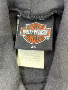 HARLEY DAVIDSON HOODIE GRAPHIC BLACK MENS PRE OWNED XXL