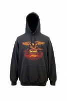 HARLEY DAVIDSON HOODIE GRAPHIC BLACK MENS PRE OWNED XXL