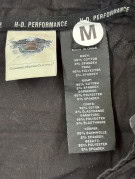 HARLEY DAVIDSON ΚΟΝΤΟΜΑΝΙΚΟ ZIP ΠΟΥΚΑΜΙΣΟ RACING ΜΑΥΡΟ ΓΚΡΙ ΓΥΝΑΙΚΕΙΟ PRE OWNED M