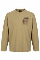 HARLEY DAVIDSON LONGSLEEVE T SHIRT GRAPHIC BEIGE ΑΝΔΡΙΚΟ PRE OWNED L
