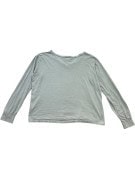 HARLEY DAVIDSON LONG SLEEVE T SHIRT GRAPHIC LIGHT GREY WOMEN PRE OWNED M
