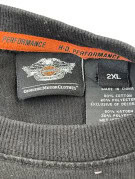 HARLEY DAVIDSON ΜΑΚΡΥΜΑΝΙΚΗ ΜΠΛΟΥΖΑ GRAPHIC ΜΑΥΡΟ ΑΝΤΡΙΚΟ PRE OWNED XXL