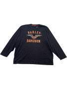 HARLEY DAVIDSON ΜΑΚΡΥΜΑΝΙΚΗ ΜΠΛΟΥΖΑ GRAPHIC ΜΑΥΡΟ ΑΝΤΡΙΚΟ PRE OWNED XXL