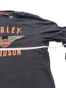 HARLEY DAVIDSON ΜΑΚΡΥΜΑΝΙΚΗ ΜΠΛΟΥΖΑ GRAPHIC ΜΑΥΡΟ ΑΝΤΡΙΚΟ PRE OWNED XXL