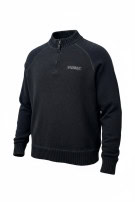 HARLEY DAVIDSON QUARTER ZIP SWEATER CLASSIC BLACK MEN PRE OWNED XL
