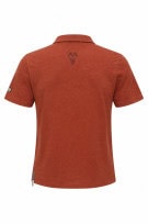 HARLEY DAVIDSON POLO SHIRT MINIMAL ORANGE MEN PRE OWNED XL