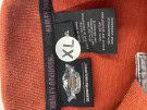 HARLEY DAVIDSON POLO SHIRT MINIMAL ORANGE MEN PRE OWNED XL