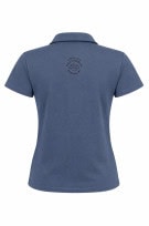 HARLEY DAVIDSON POLO SHIRT VINTAGE BLUE ΓΥΝΑΙΚΕΙΟ PRE OWNED S