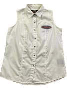HARLEY DAVIDSON ΠΟΥΚΑΜΙΣΟ ΑΜΑΝΙΚΟ RETRO OFF WHITE ΓΥΝΑΙΚΕΙΟ PRE OWNED M