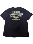 HARLEY DAVIDSON T SHIRT GRAPHIC FADED BLACK ΑΝΤΡΙΚΟ PRE OWNED L