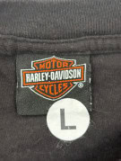 HARLEY DAVIDSON T SHIRT GRAPHIC FADED BLACK ΑΝΤΡΙΚΟ PRE OWNED L