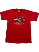 HARLEY-DAVIDSON T-SHIRT ΜΕ ΜΕΓΑΛΟ ΛΟΓΟΤΥΠΟ ΚΟΚΚΙΝΟ UNISEX S
