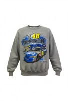 HASE AUTHENTICS CREWNECK RACING GRAPHIC ΓΚΡΙ ΑΝΤΡΙΚΟ PRE OWNED XL