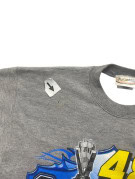 HASE AUTHENTICS CREWNECK RACING GRAPHIC ΓΚΡΙ ΑΝΤΡΙΚΟ PRE OWNED XL