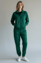 Helanca NYL Suisse Set Tuta Vintage Full Zip Verde Unisex XL