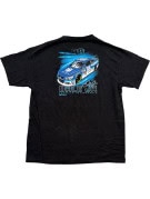 HENDRICK MOTORSPORTS GRAPHIC TEE RACING BLACK MENS PRE OWNED S