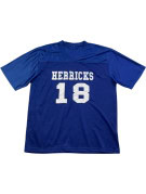 HERRICKS MAGLIA SPORTIVA ATHLETIC BLU UOMO PRE OWNED