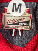 HILFIGER DENIM TURTLENECK SWEATER MINIMAL RED WOMENS PRE OWNED M