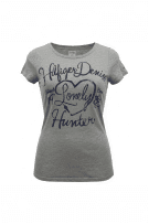 Hilfiger Denim Logo Print T-Shirt Grey Women’s S