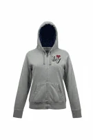 HILFIGER DENIM Ζακέτα Φούτερ Vintage NY Logo Γκρι Γυναικεία L