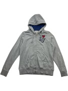 HILFIGER DENIM Ζακέτα Φούτερ Vintage NY Logo Γκρι Γυναικεία L