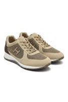 HOGAN SNEAKERS MINIMAL BEIGE UNISEX PRE OWNED EU 40