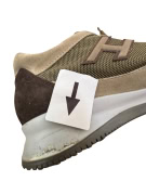HOGAN SNEAKERS MINIMAL BEIGE UNISEX PRE OWNED EU 40