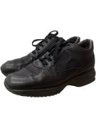 HOGAN SNEAKERS MINIMAL ΜΑΥΡΟ ΑΝΤΡΙΚΟ PRE OWNED EU 39