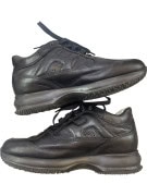 HOGAN SNEAKERS MINIMAL ΜΑΥΡΟ UNISEX PRE OWNED EU38