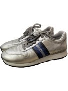 HOGAN SNEAKERS RETRO SILVER UNISEX PRE OWNED EU38