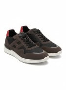 HOGAN SNEAKERS RETRO ΚΑΦΕ ΑΝΤΡΙΚΟ PRE OWNED No 43