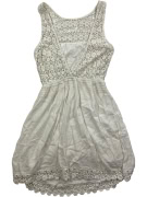 Hollister Sleeveless Boho Lace Dress White Women’s XS