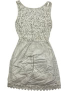 Hollister Sleeveless Boho Lace Dress White Women’s XS