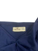 Hollister Φόρεμα Mini Wrap Ruffle Navy Μπλε Γυναικείο XS