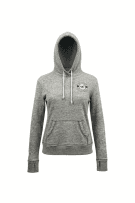 HOLLISTER Φούτερ Hoodie Casual Logo Γκρι Γυναικείο S