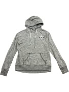 HOLLISTER Φούτερ Hoodie Casual Logo Γκρι Γυναικείο S