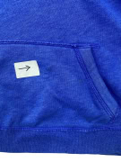 Hollister Φούτερ Hoodie Casual Logo Print Μπλε Γυναικείο S
