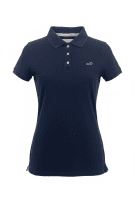 Hollister Polo Classic Stretch Logo Navy da donna L