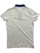 HOLLISTER Polo Shirt Classic Logo White with Blue Collar Women’s S