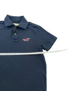 HOLLISTER POLO SHIRT MINIMAL NAVY ΑΝΤΡΙΚΟ PRE OWNED S