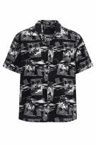 HOLLISTER SHIRT VINTAGE BLACK MEN PRE OWNED M