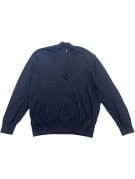 HOLLISTER ΠΟΥΛΟΒΕΡ ΜΕ ΜΙΣΟ ΦΕΡΜΟΥΑΡ MINIMAL ΜΑΥΡΟ ΑΝΤΡΙΚΟ PRE OWNED XXL