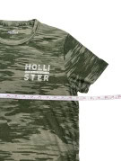 HOLLISTER T SHIRT CAMO OLIVE MENS PRE OWNED S