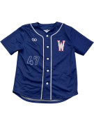 HORTON BASEBALL JERSEY COLLEGIATE NAVY ΑΝΤΡΙΚΟ PRE OWNED