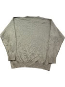 HUGO BOSS ΠΛΕΚΤΟ ΠΟΥΛΟΒΕΡ RETRO PATCHWORK ΜΠΕΖ ΜΑΥΡΟ ΚΟΚΚΙΝΟ ΑΝΤΡΙΚΟ PRE OWNED XL